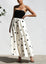Polka Dot Maxi Strapless Dress