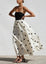 Polka Dot Maxi Strapless Dress