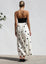 Polka Dot Maxi Strapless Dress
