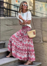 Chic Elastic Waist Long Skirt