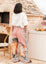 Graffiti Print Casual Wide-leg Straight Pants