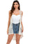 Crochet Lace Floral Boho Vest Kimono