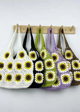Sunflower Crochet Bag