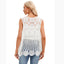 Crochet Lace Vest