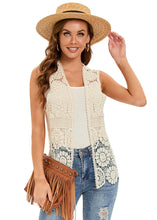 Crochet Lace Vest