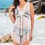 Fringed Crochet Beach Dress