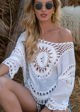Crochet Cover Up Blouse