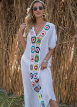 Crochet Cover Up Beach Dress