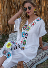 Crochet Cover Up Beach Dress