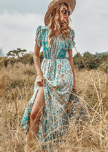 Boho Print Maxi Dress