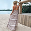 Halterneck Beach Maxi Dress