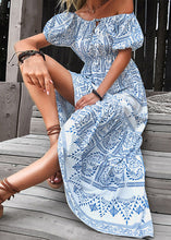 Off-shoulder Maxi Dress