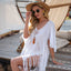 Crochet Fringed Coer Up Dress