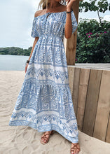 Off-shoulder Maxi Dress