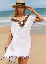Bat Sleeve Crochet Cover Up Dress