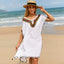 Bat Sleeve Crochet Cover Up Dress