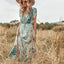 Boho Print Maxi Dress