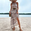 Halterneck Beach Maxi Dress