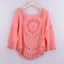 Crochet Cover Up Blouse