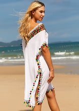 Bat Sleeve Crochet Cover Up Dress