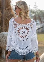Crochet Cover Up Blouse