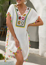 Crochet Boho Cover Up Dress