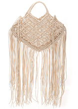 Handmade Woven Tassel Bag